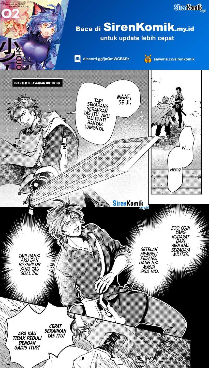 Baca Class Shoukan ni Makikomareta Kyoushi, Hazure Sukiru de Kikai Shoujo wo Shuuri suru Chapter 6 Gambar 2