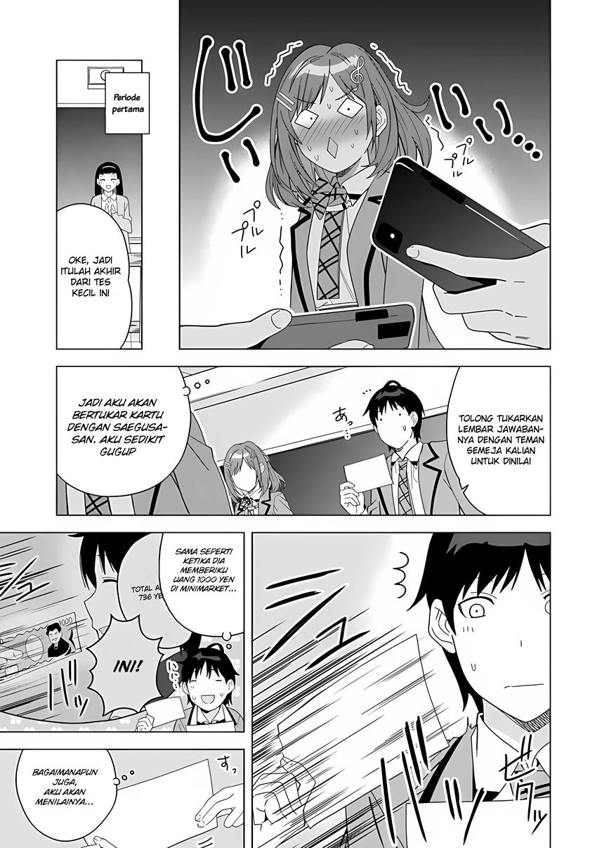 Classmate no Moto Idol ga, Tonikaku Kyodou Fushin Nan desu Chapter 1 Gambar 13
