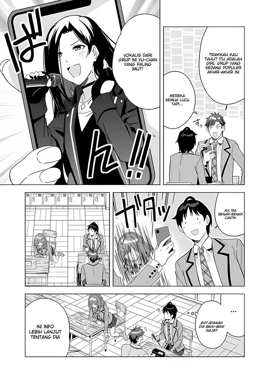 Classmate no Moto Idol ga, Tonikaku Kyodou Fushin Nan desu Chapter 1 Gambar 21