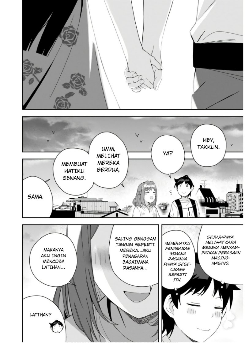 Classmate no Moto Idol ga, Tonikaku Kyodou Fushin Nan desu Chapter 11 Gambar 16