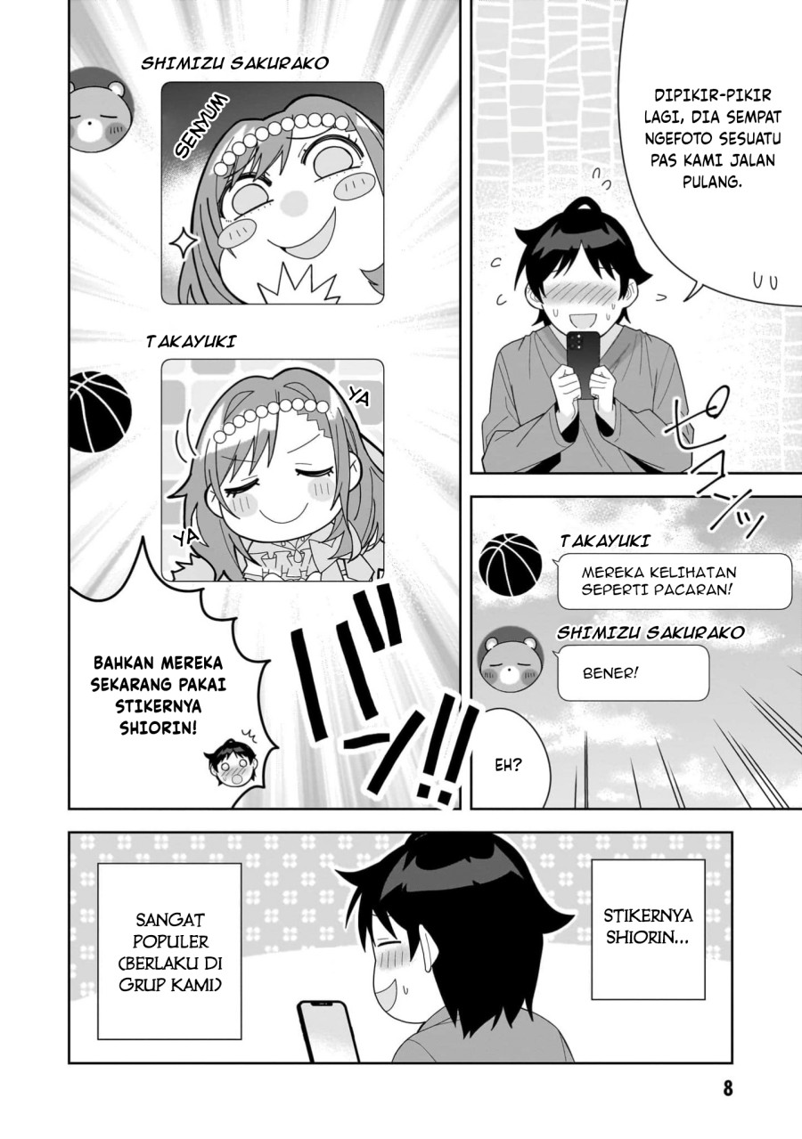 Classmate no Moto Idol ga, Tonikaku Kyodou Fushin Nan desu Chapter 12 Gambar 8
