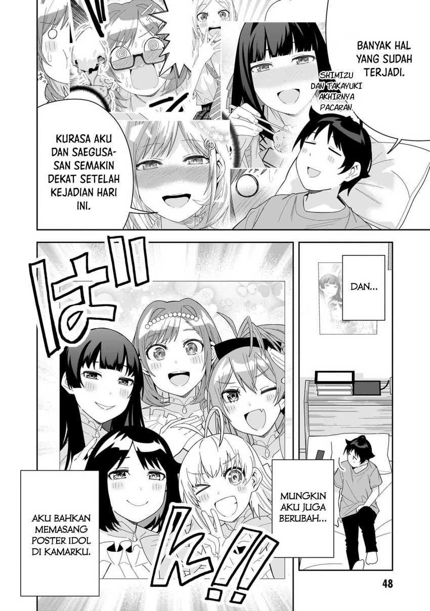 Classmate no Moto Idol ga, Tonikaku Kyodou Fushin Nan desu Chapter 13 Gambar 12