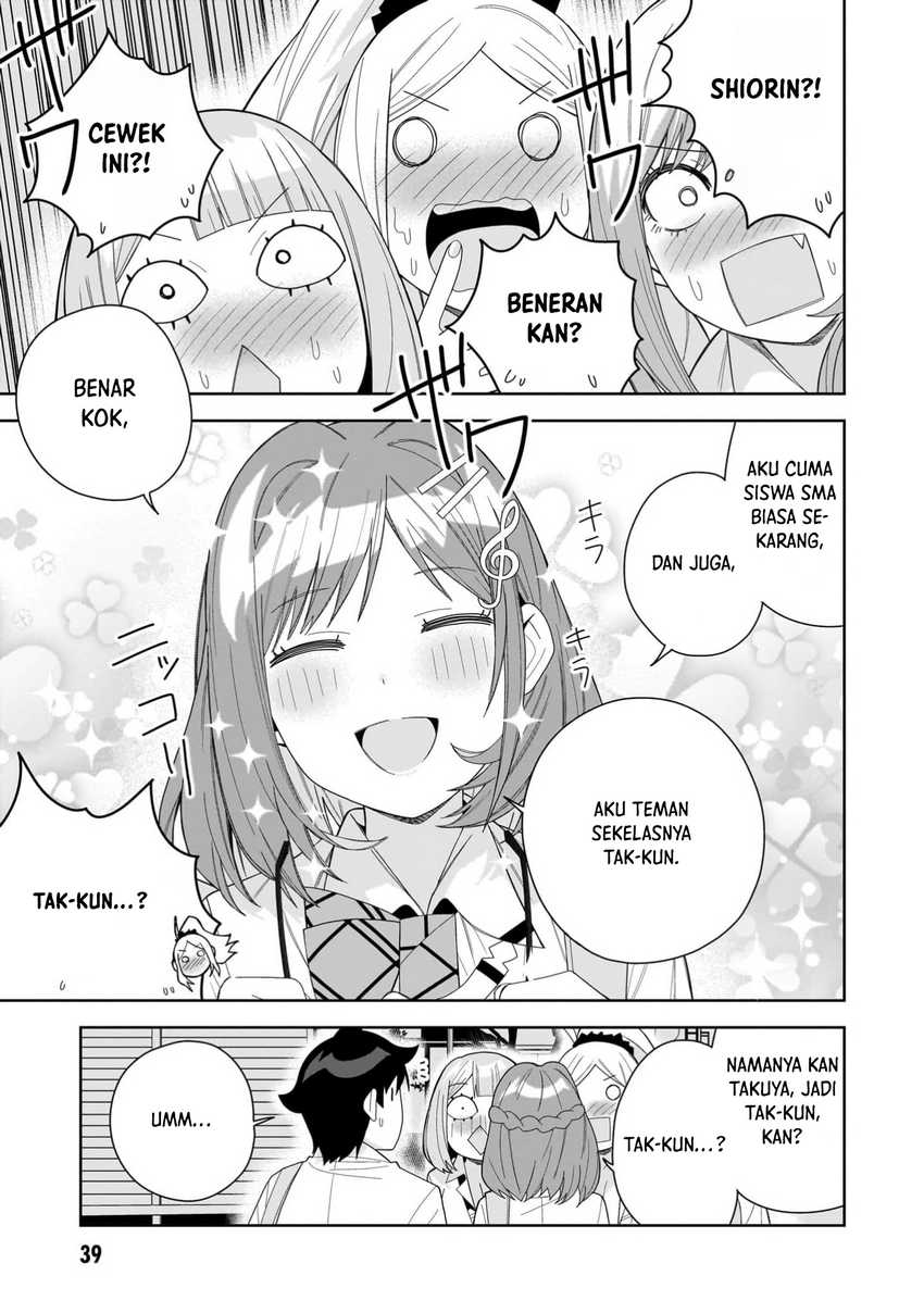 Classmate no Moto Idol ga, Tonikaku Kyodou Fushin Nan desu Chapter 13 Gambar 3