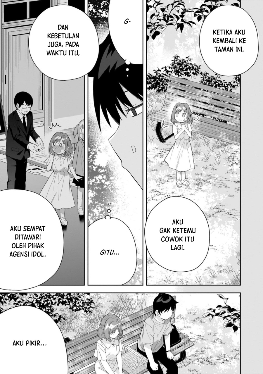 Classmate no Moto Idol ga, Tonikaku Kyodou Fushin Nan desu Chapter 14 Gambar 17