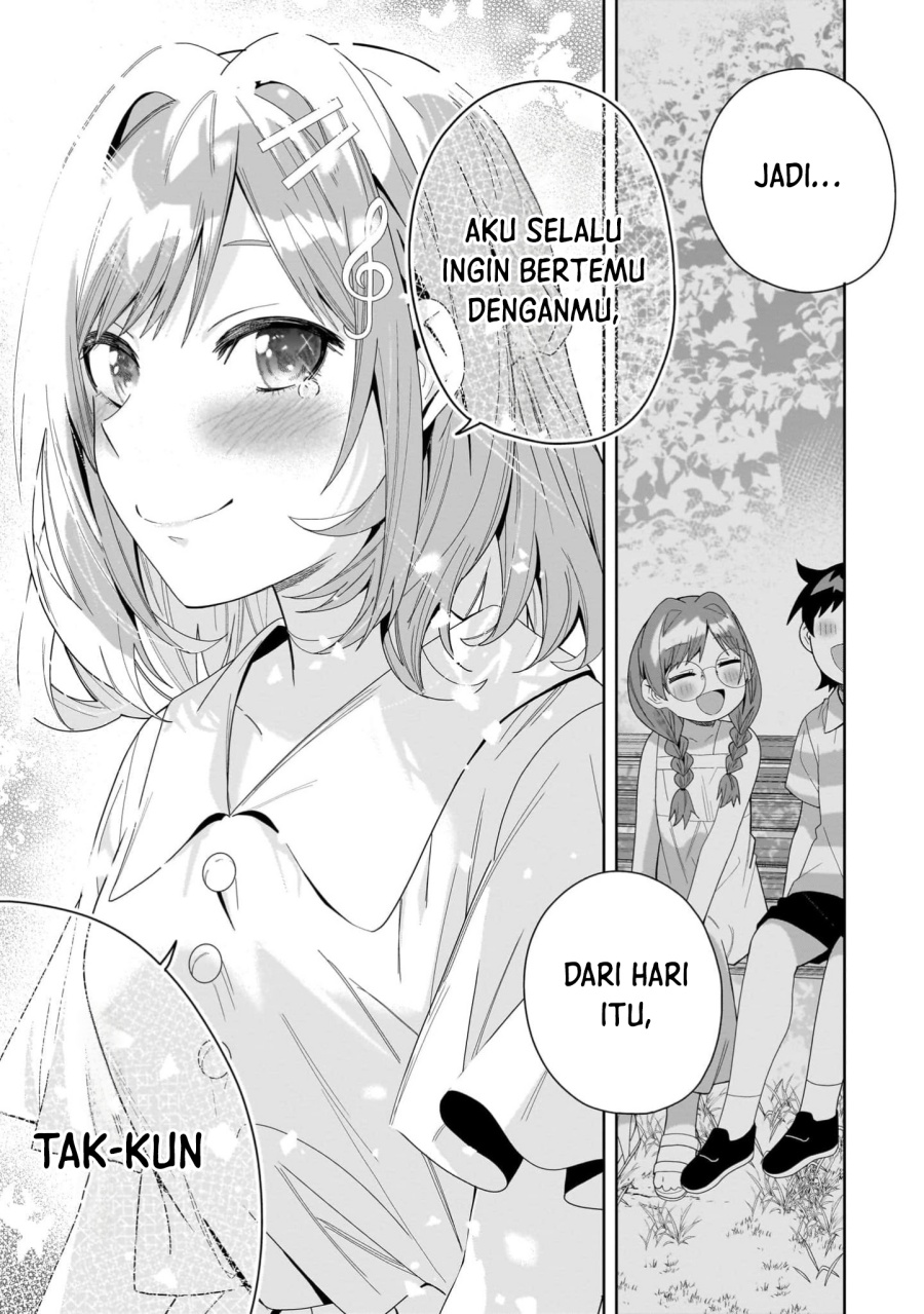 Classmate no Moto Idol ga, Tonikaku Kyodou Fushin Nan desu Chapter 14 Gambar 19