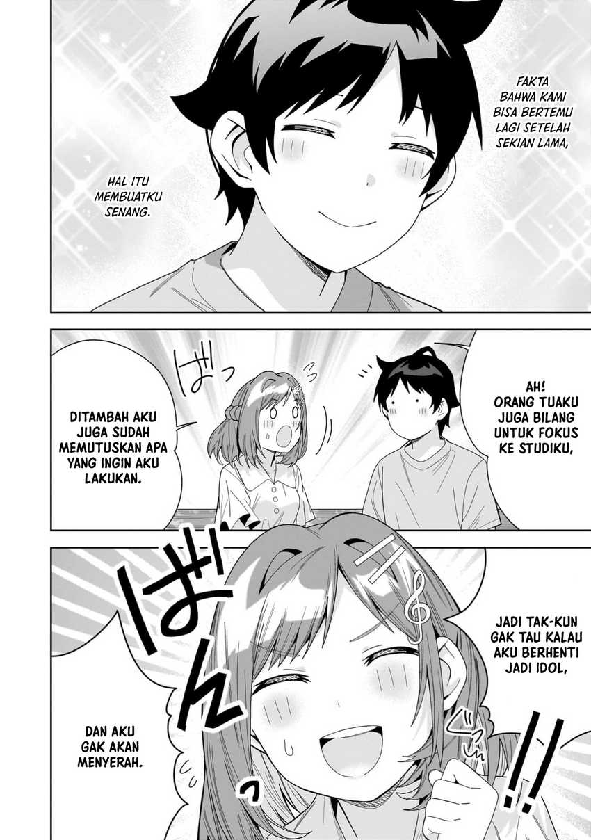 Classmate no Moto Idol ga, Tonikaku Kyodou Fushin Nan desu Chapter 15 Gambar 12