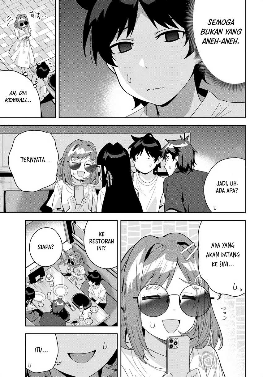 Classmate no Moto Idol ga, Tonikaku Kyodou Fushin Nan desu Chapter 17 Gambar 28