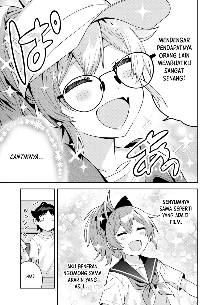 Classmate no Moto Idol ga, Tonikaku Kyodou Fushin Nan desu Chapter 18 Gambar 15