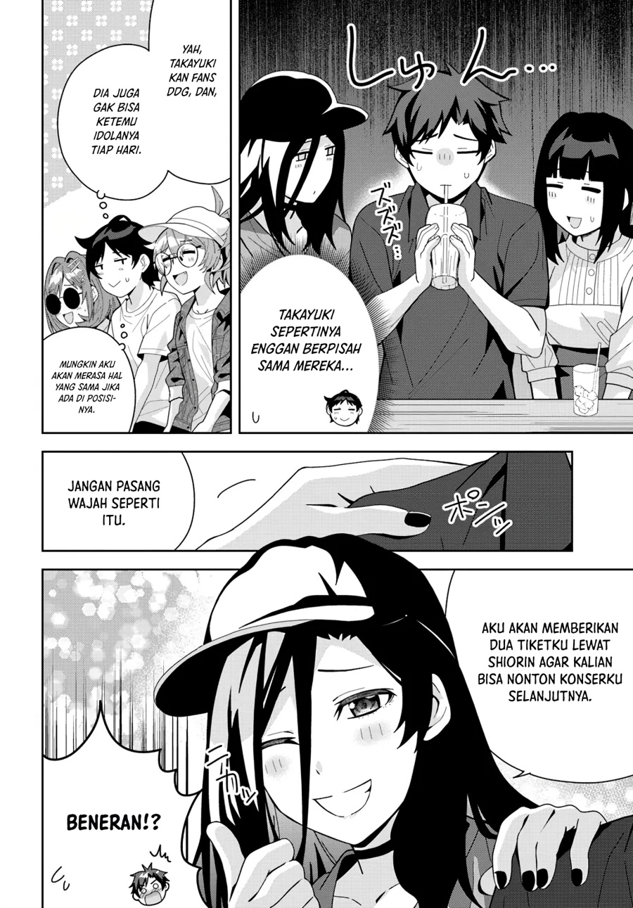 Classmate no Moto Idol ga, Tonikaku Kyodou Fushin Nan desu Chapter 18 Gambar 18