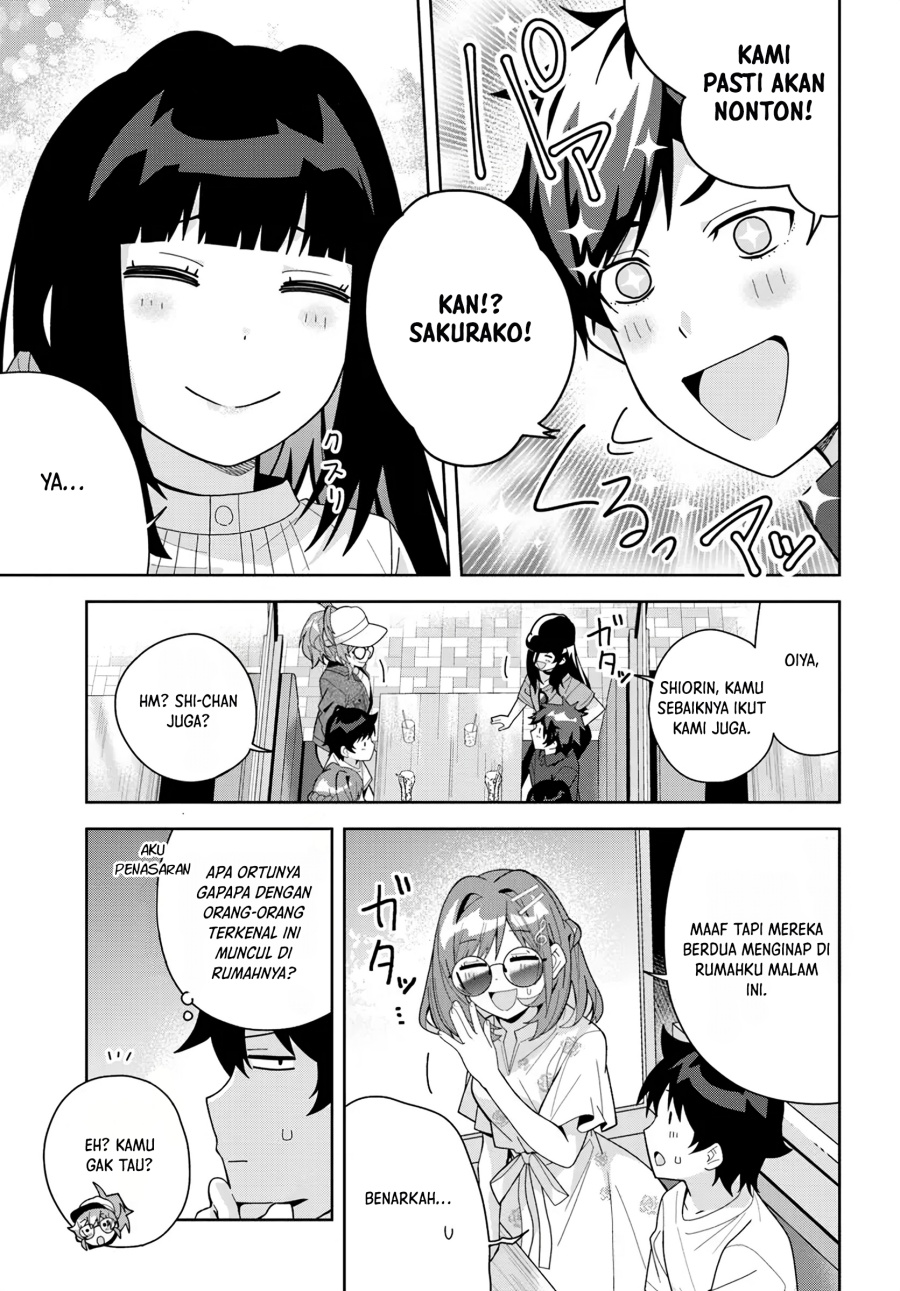 Classmate no Moto Idol ga, Tonikaku Kyodou Fushin Nan desu Chapter 18 Gambar 19