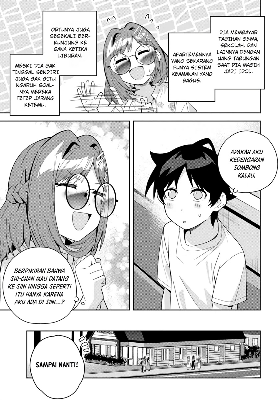 Classmate no Moto Idol ga, Tonikaku Kyodou Fushin Nan desu Chapter 18 Gambar 21