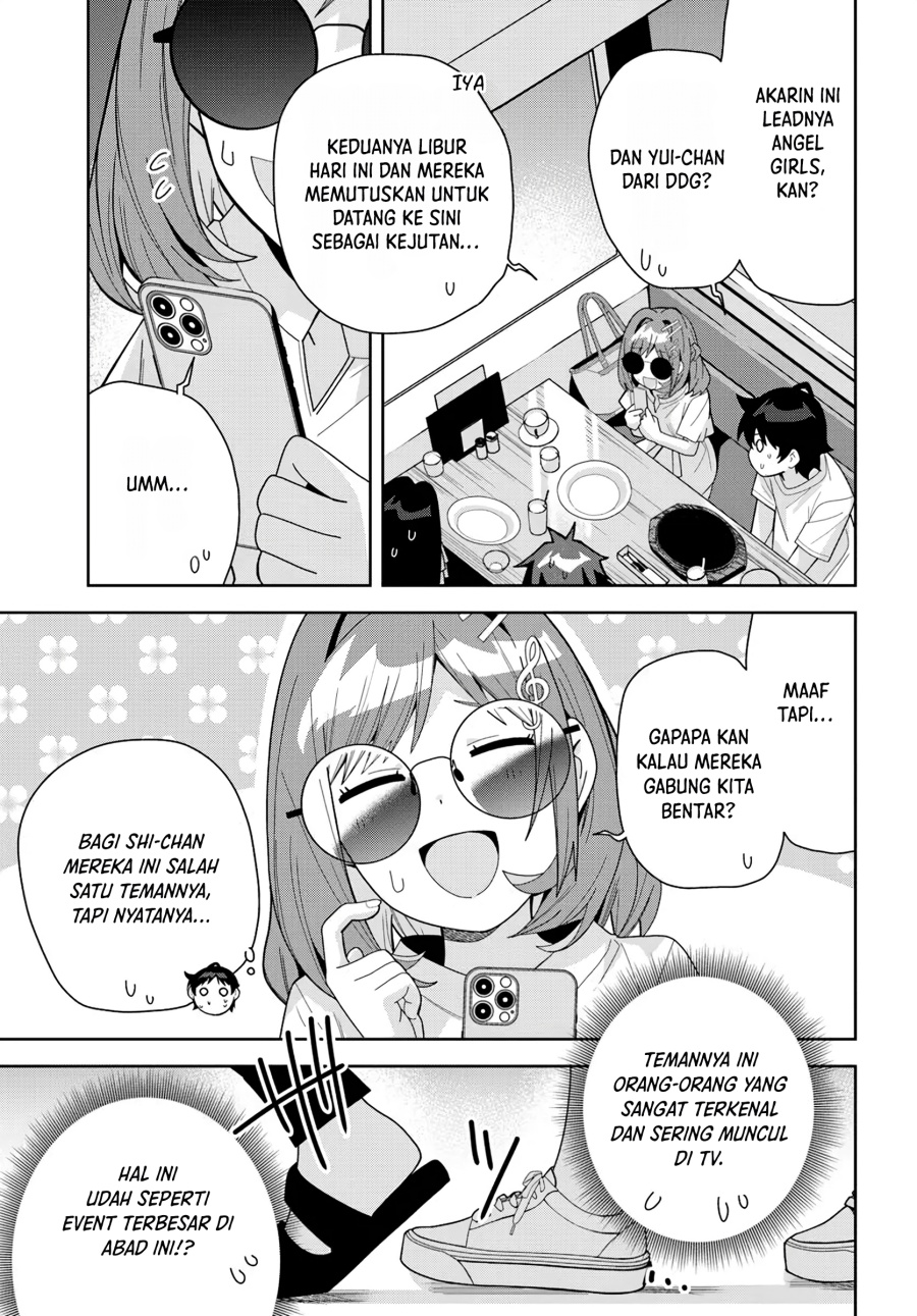 Classmate no Moto Idol ga, Tonikaku Kyodou Fushin Nan desu Chapter 18 Gambar 3