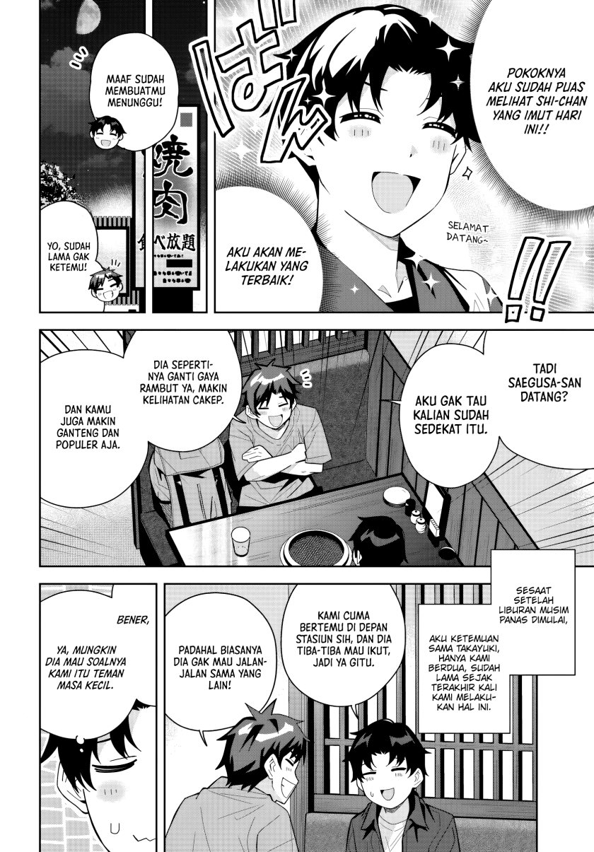 Classmate no Moto Idol ga, Tonikaku Kyodou Fushin Nan desu Chapter 20 Gambar 24