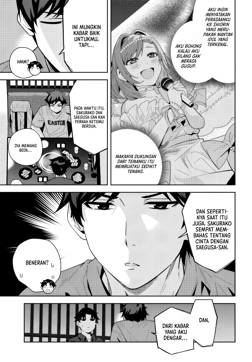 Classmate no Moto Idol ga, Tonikaku Kyodou Fushin Nan desu Chapter 20 Gambar 27
