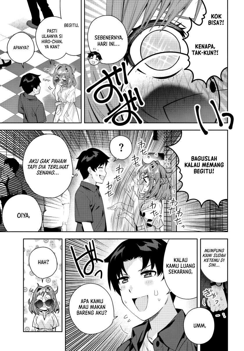 Classmate no Moto Idol ga, Tonikaku Kyodou Fushin Nan desu Chapter 20 Gambar 3