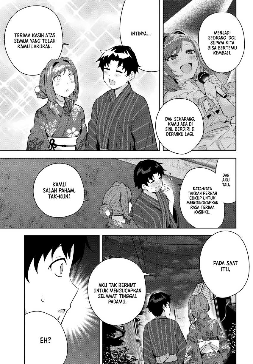 Classmate no Moto Idol ga, Tonikaku Kyodou Fushin Nan desu Chapter 23 Gambar 29