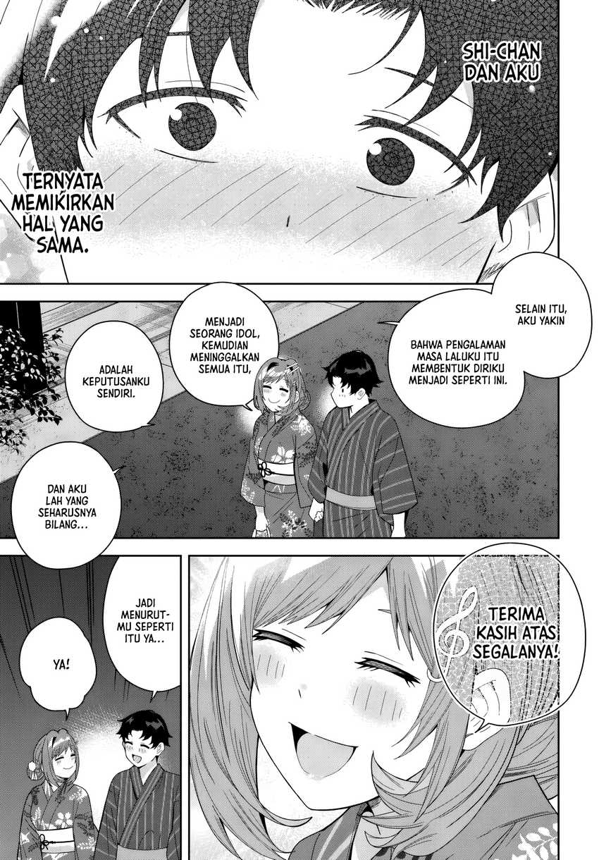 Classmate no Moto Idol ga, Tonikaku Kyodou Fushin Nan desu Chapter 23 Gambar 31