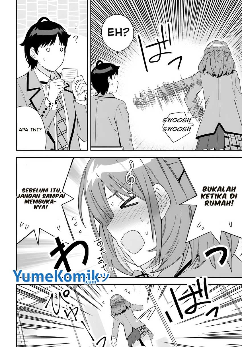 Classmate no Moto Idol ga, Tonikaku Kyodou Fushin Nan desu Chapter 3 Gambar 11