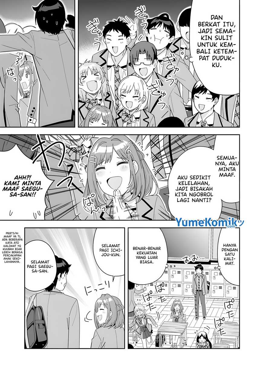 Classmate no Moto Idol ga, Tonikaku Kyodou Fushin Nan desu Chapter 3 Gambar 4