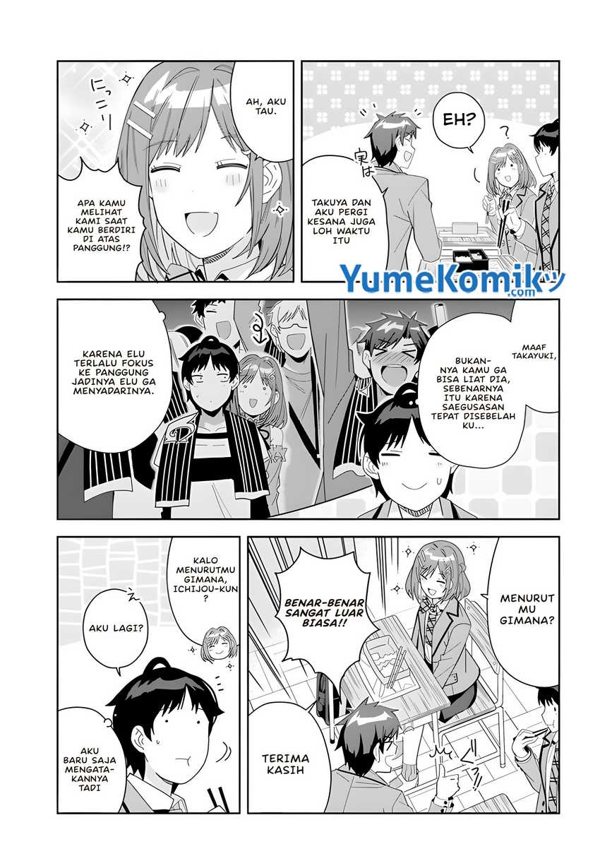 Classmate no Moto Idol ga, Tonikaku Kyodou Fushin Nan desu Chapter 3 Gambar 8