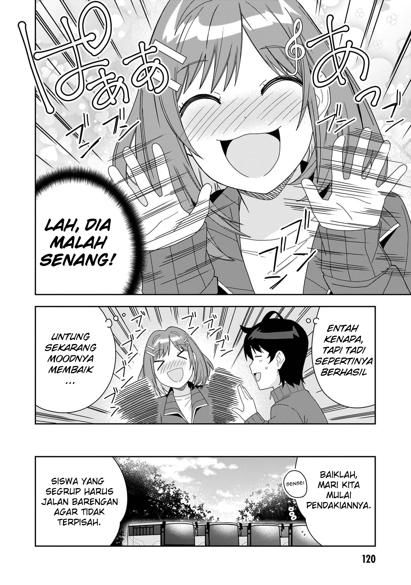 Classmate no Moto Idol ga, Tonikaku Kyodou Fushin Nan desu Chapter 4 Gambar 12