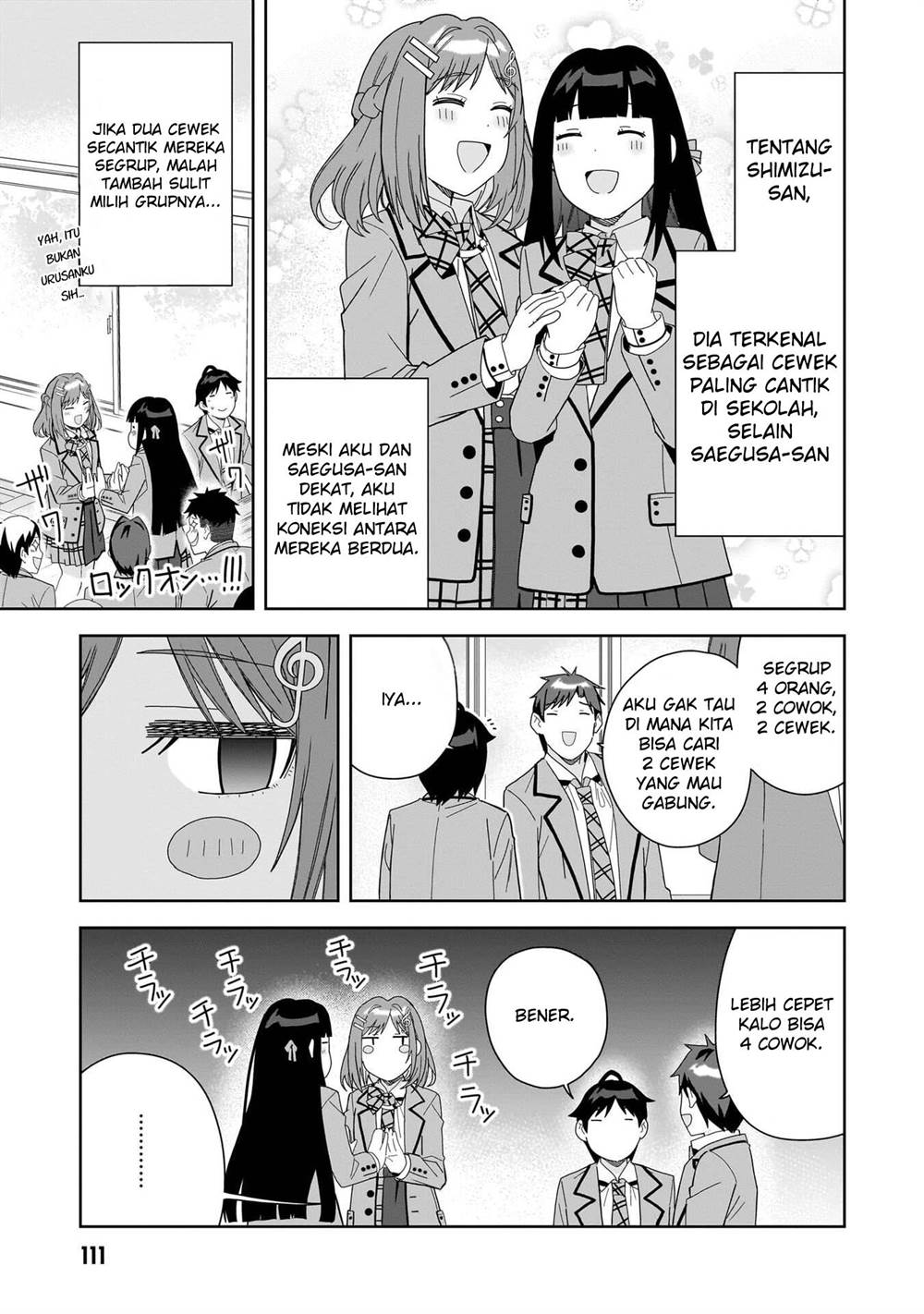 Classmate no Moto Idol ga, Tonikaku Kyodou Fushin Nan desu Chapter 4 Gambar 3
