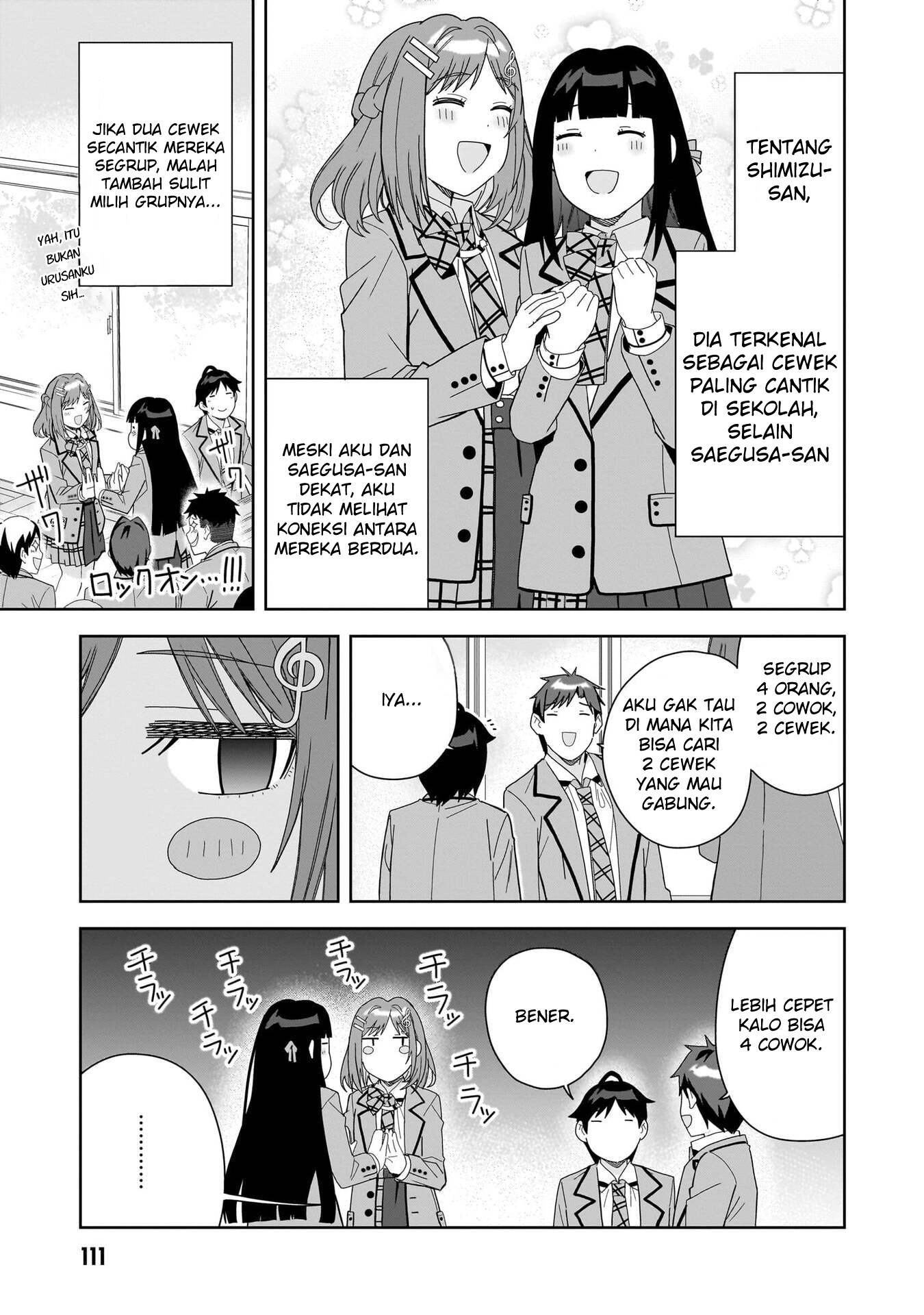Classmate no Moto Idol ga, Tonikaku Kyodou Fushin Nan desu Chapter 4 Gambar 3