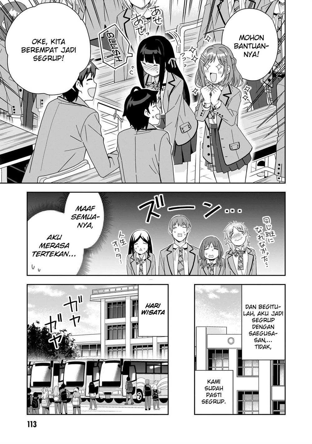 Classmate no Moto Idol ga, Tonikaku Kyodou Fushin Nan desu Chapter 4 Gambar 5