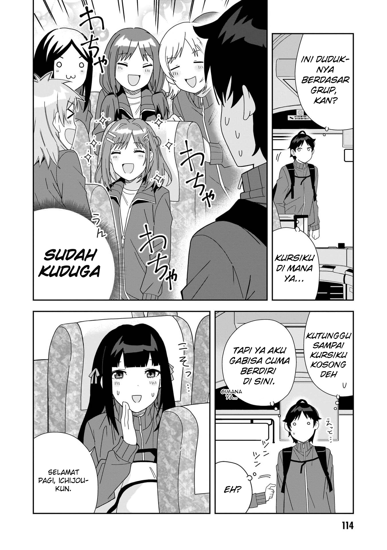 Classmate no Moto Idol ga, Tonikaku Kyodou Fushin Nan desu Chapter 4 Gambar 6