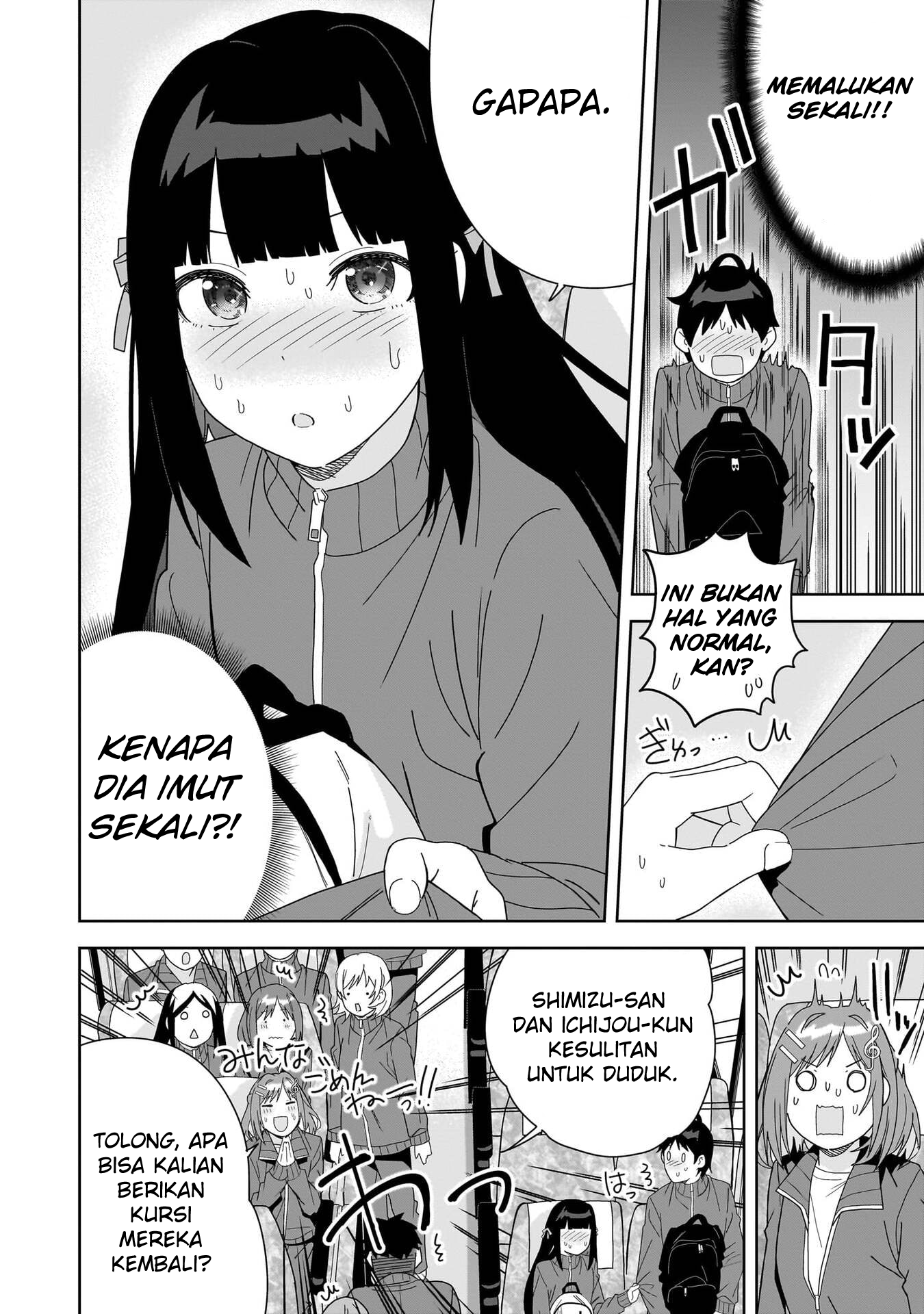 Classmate no Moto Idol ga, Tonikaku Kyodou Fushin Nan desu Chapter 4 Gambar 8