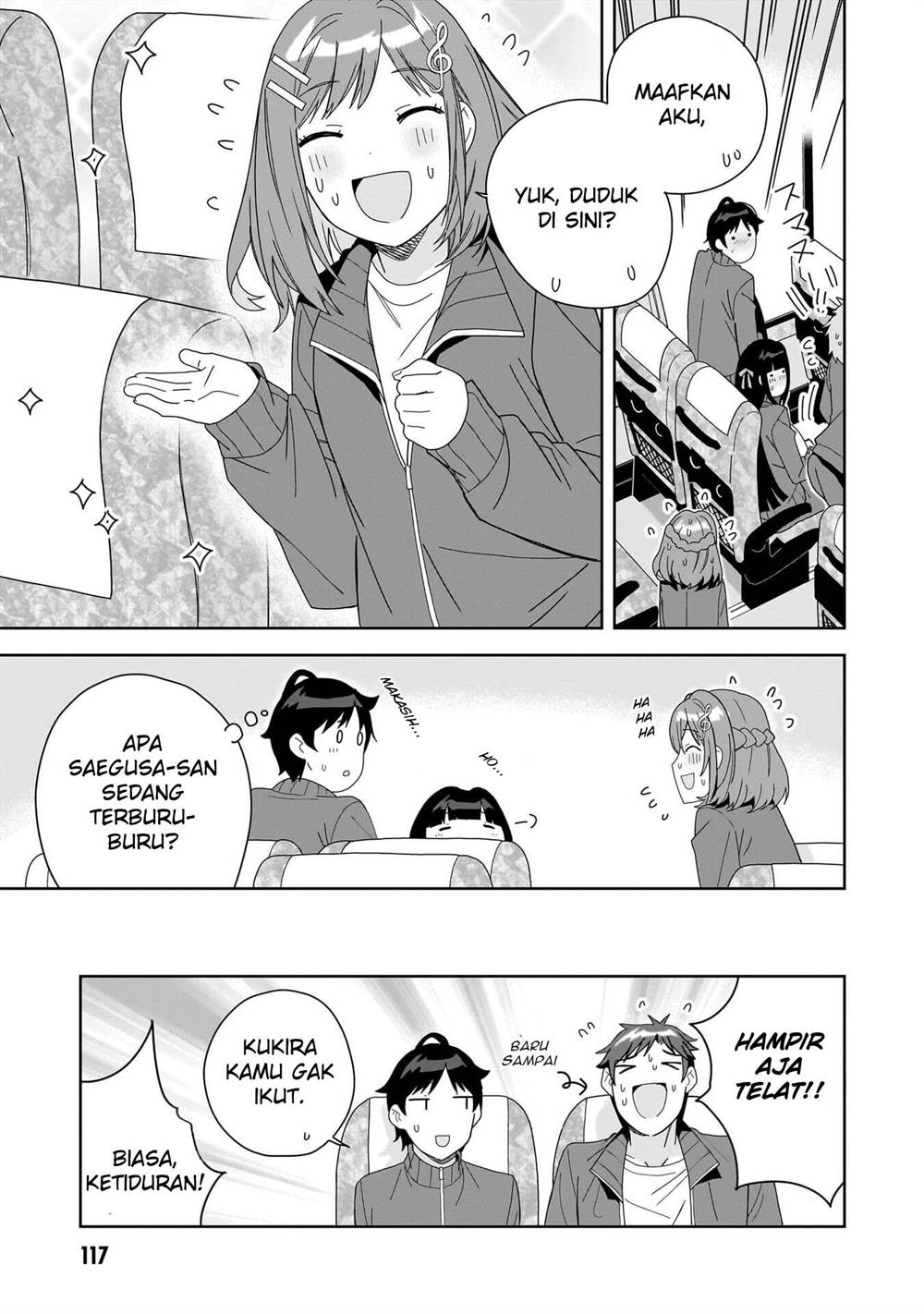 Classmate no Moto Idol ga, Tonikaku Kyodou Fushin Nan desu Chapter 4 Gambar 9