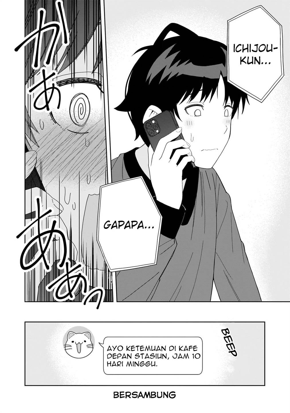 Classmate no Moto Idol ga, Tonikaku Kyodou Fushin Nan desu Chapter 5 Gambar 28