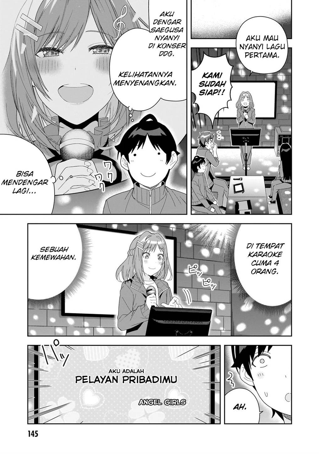 Classmate no Moto Idol ga, Tonikaku Kyodou Fushin Nan desu Chapter 5 Gambar 7