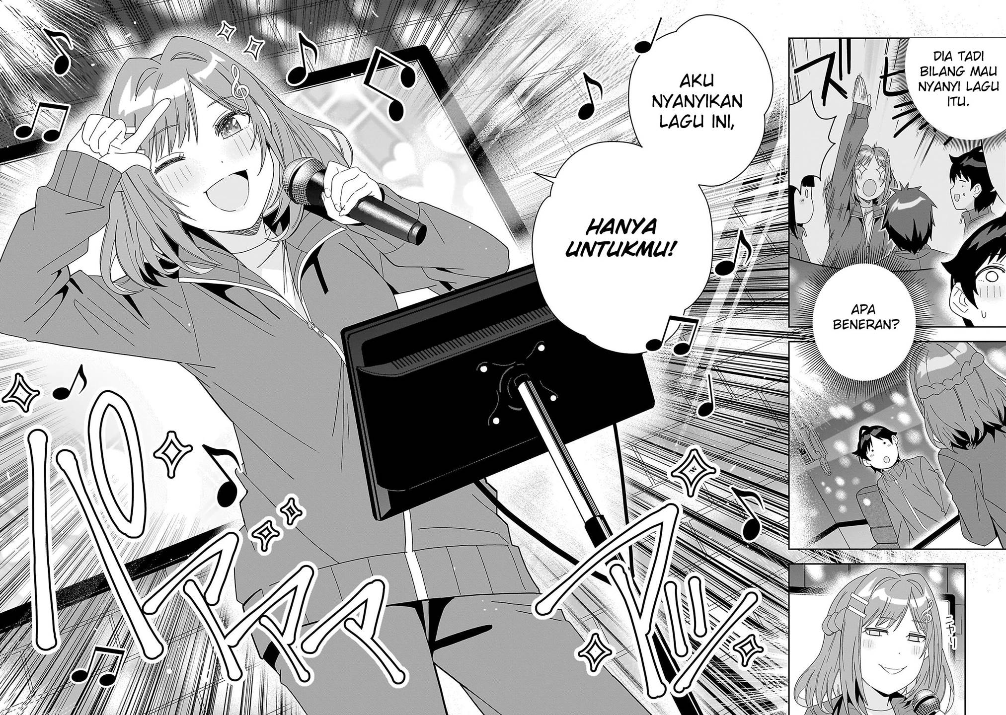 Classmate no Moto Idol ga, Tonikaku Kyodou Fushin Nan desu Chapter 5 Gambar 8
