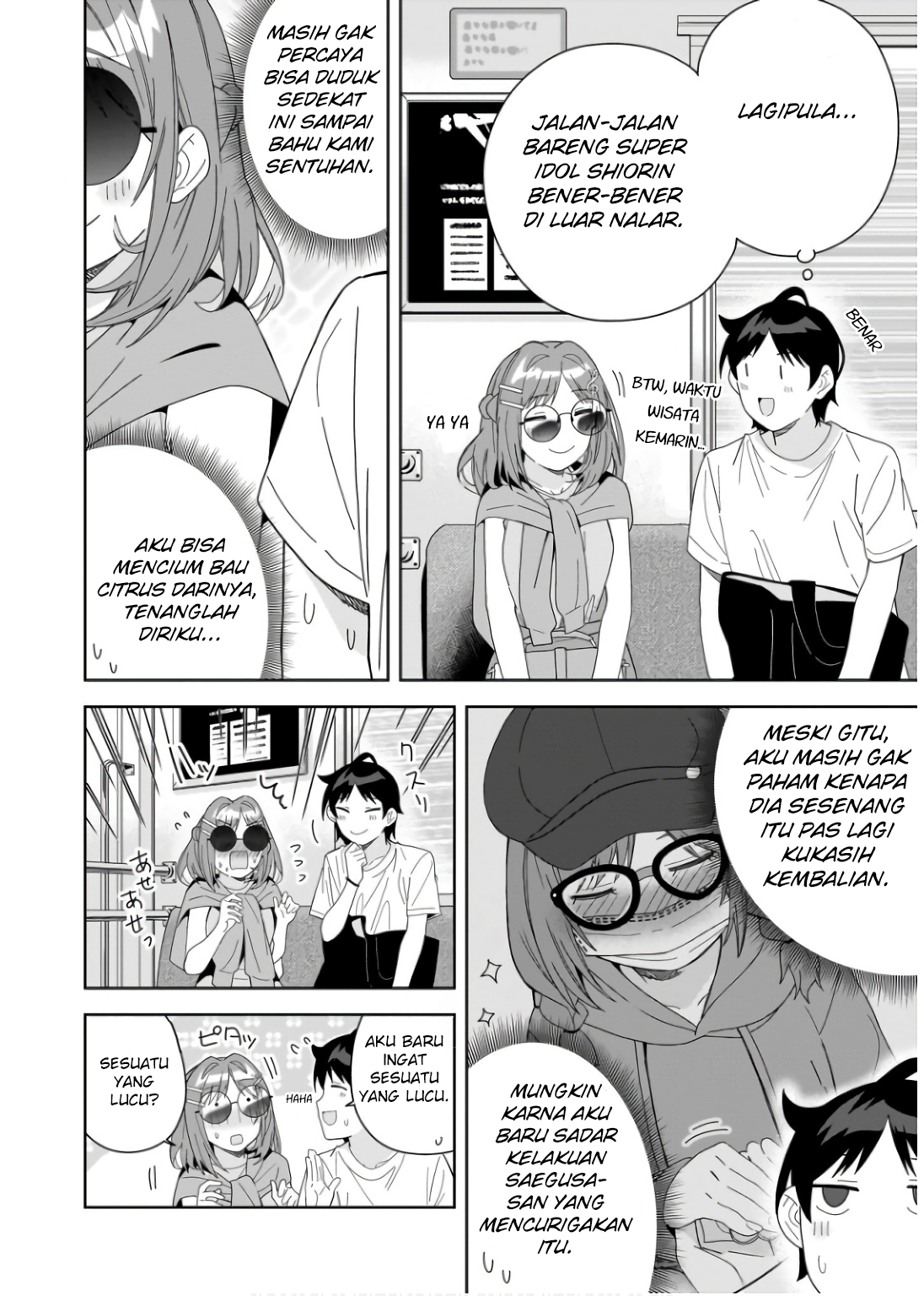 Classmate no Moto Idol ga, Tonikaku Kyodou Fushin Nan desu Chapter 6 Gambar 12