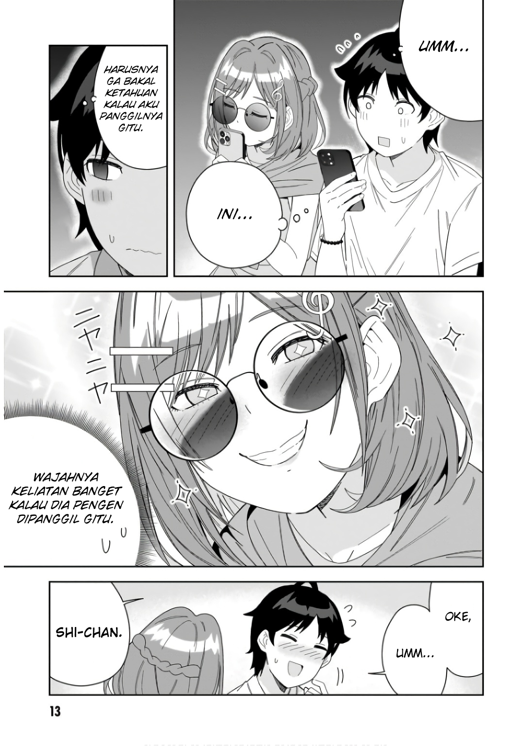 Classmate no Moto Idol ga, Tonikaku Kyodou Fushin Nan desu Chapter 6 Gambar 15