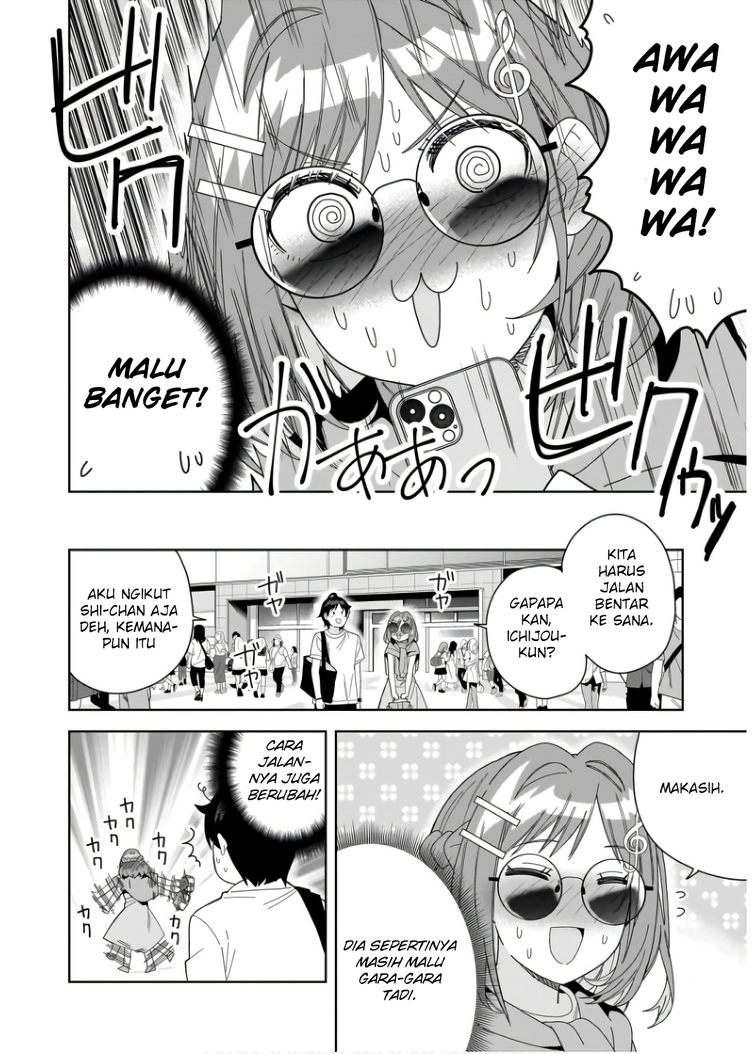 Classmate no Moto Idol ga, Tonikaku Kyodou Fushin Nan desu Chapter 6 Gambar 16