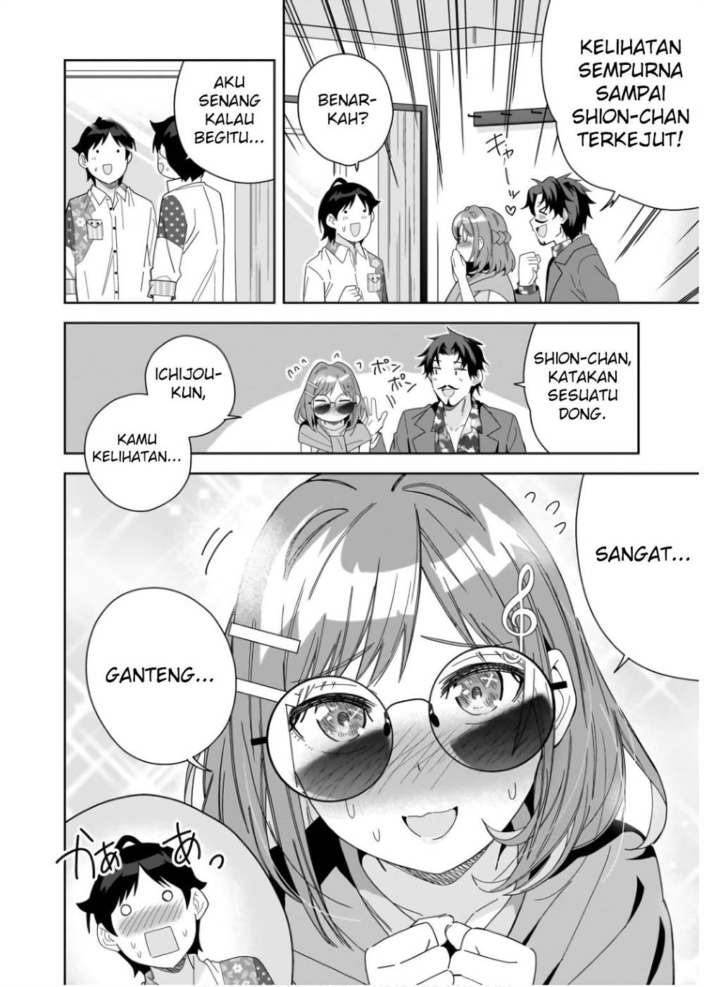 Classmate no Moto Idol ga, Tonikaku Kyodou Fushin Nan desu Chapter 6 Gambar 18
