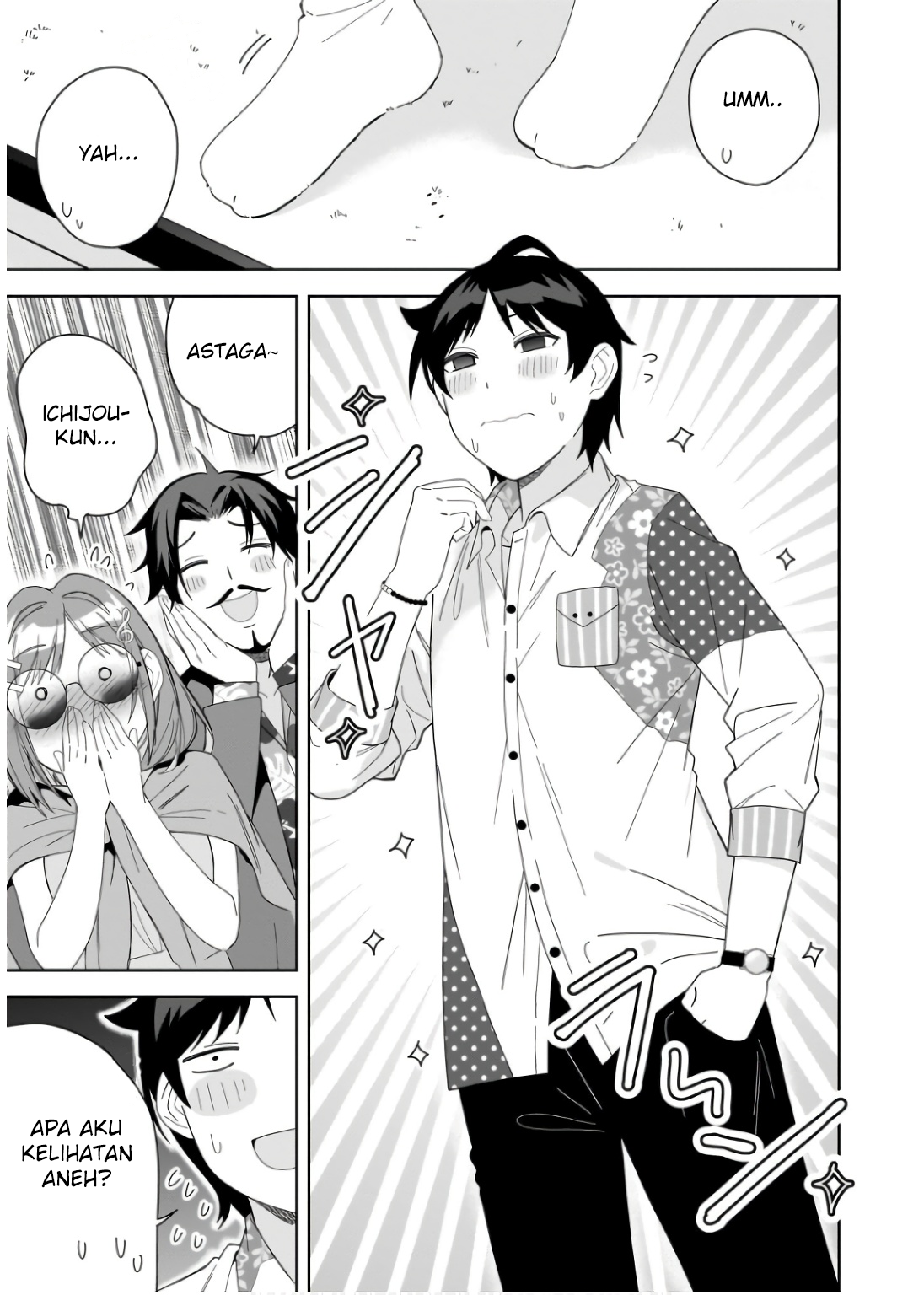 Classmate no Moto Idol ga, Tonikaku Kyodou Fushin Nan desu Chapter 6 Gambar 19