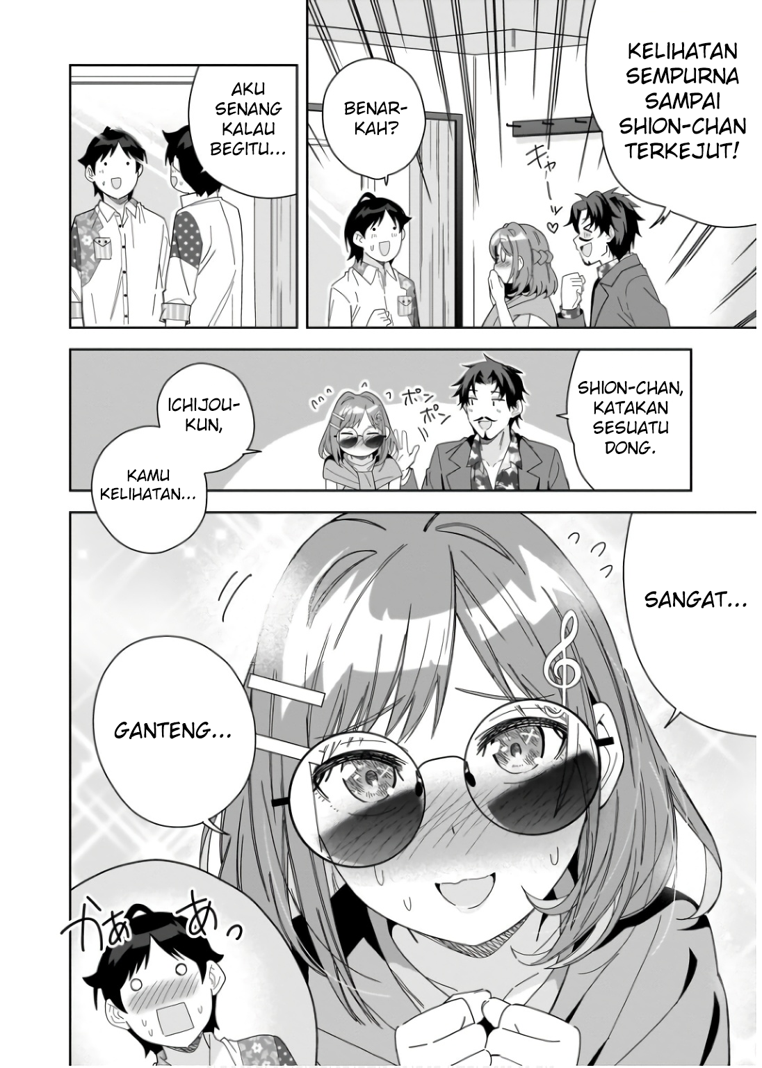 Classmate no Moto Idol ga, Tonikaku Kyodou Fushin Nan desu Chapter 6 Gambar 20