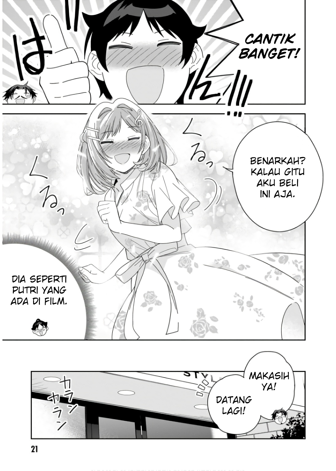 Classmate no Moto Idol ga, Tonikaku Kyodou Fushin Nan desu Chapter 6 Gambar 23