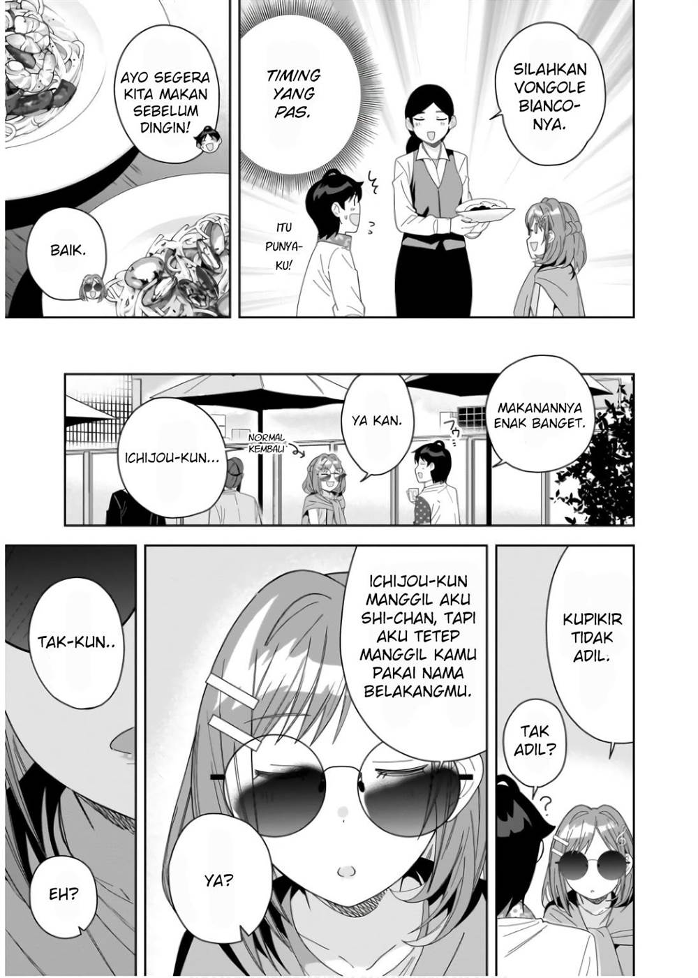 Classmate no Moto Idol ga, Tonikaku Kyodou Fushin Nan desu Chapter 6 Gambar 27