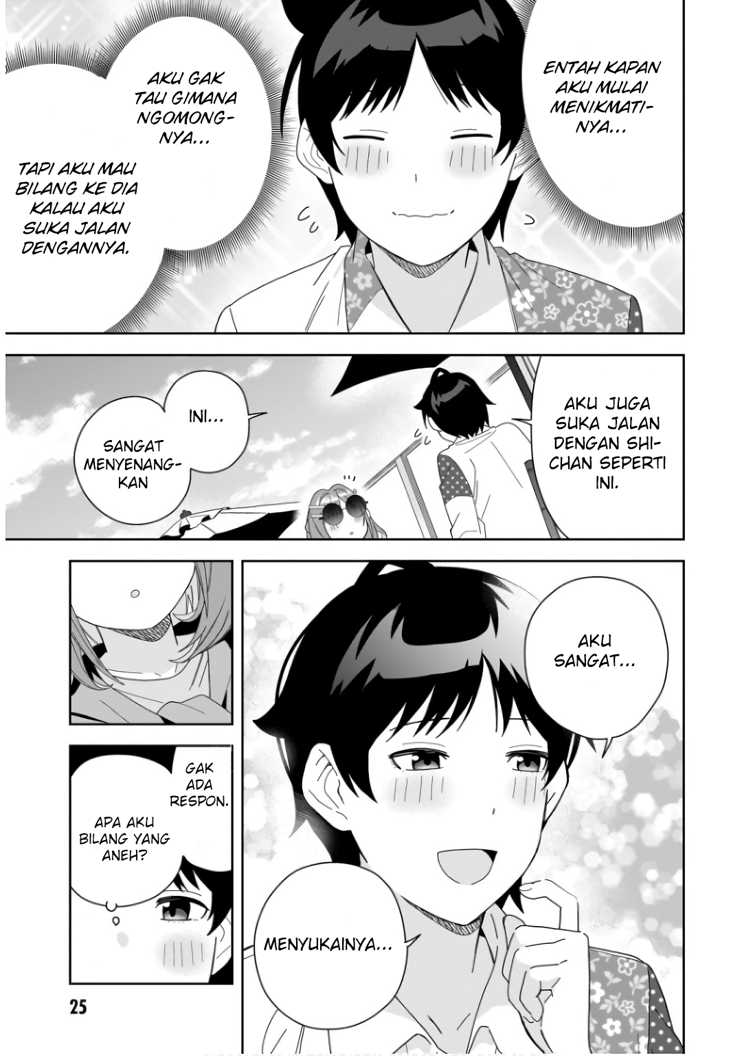 Classmate no Moto Idol ga, Tonikaku Kyodou Fushin Nan desu Chapter 6 Gambar 27