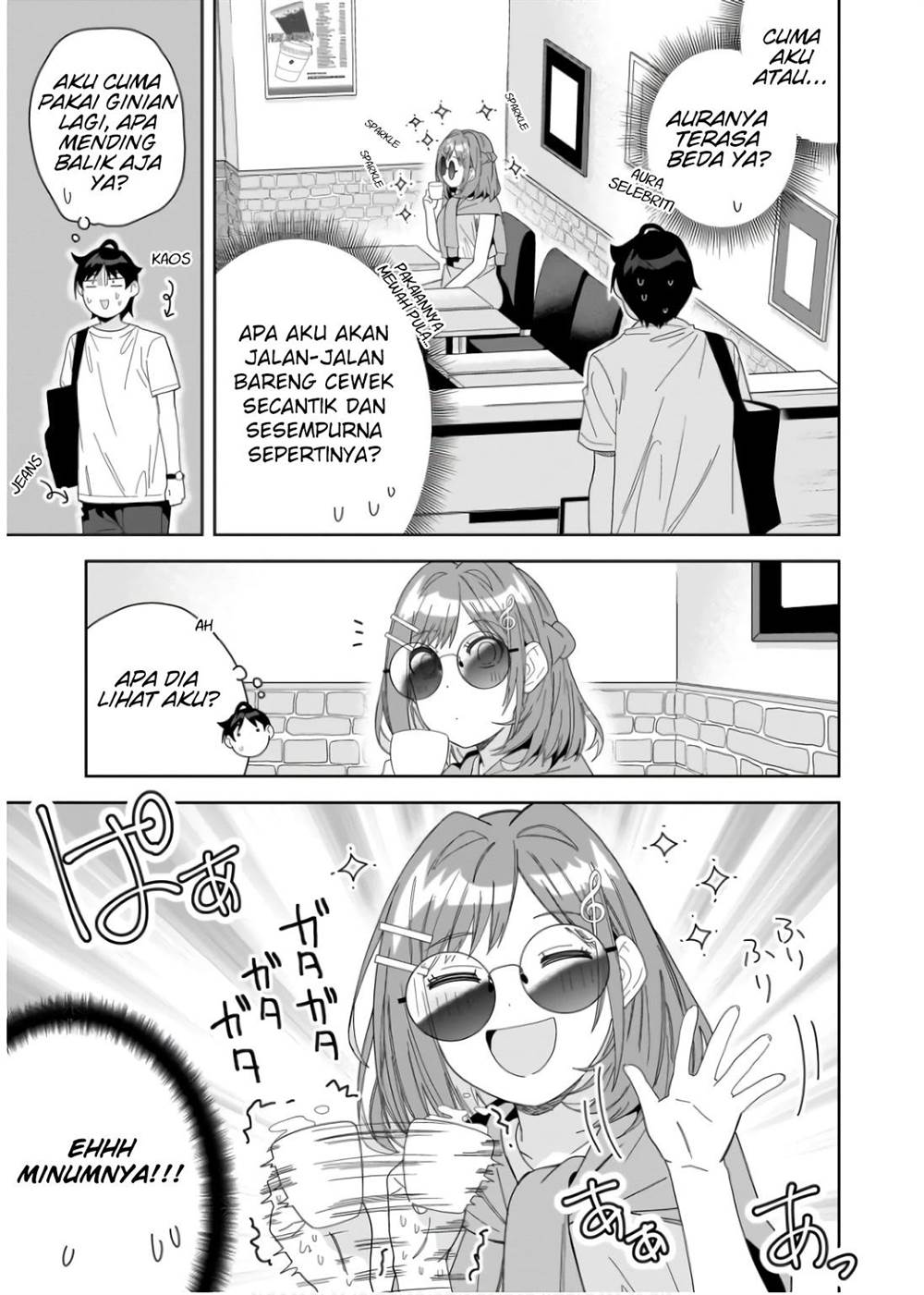 Classmate no Moto Idol ga, Tonikaku Kyodou Fushin Nan desu Chapter 6 Gambar 5