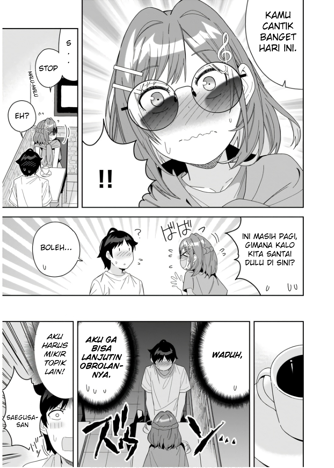 Classmate no Moto Idol ga, Tonikaku Kyodou Fushin Nan desu Chapter 6 Gambar 9