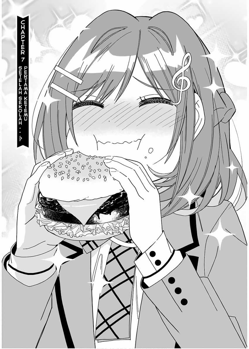 Baca Komik Classmate no Moto Idol ga, Tonikaku Kyodou Fushin Nan desu Chapter 7 Gambar 1