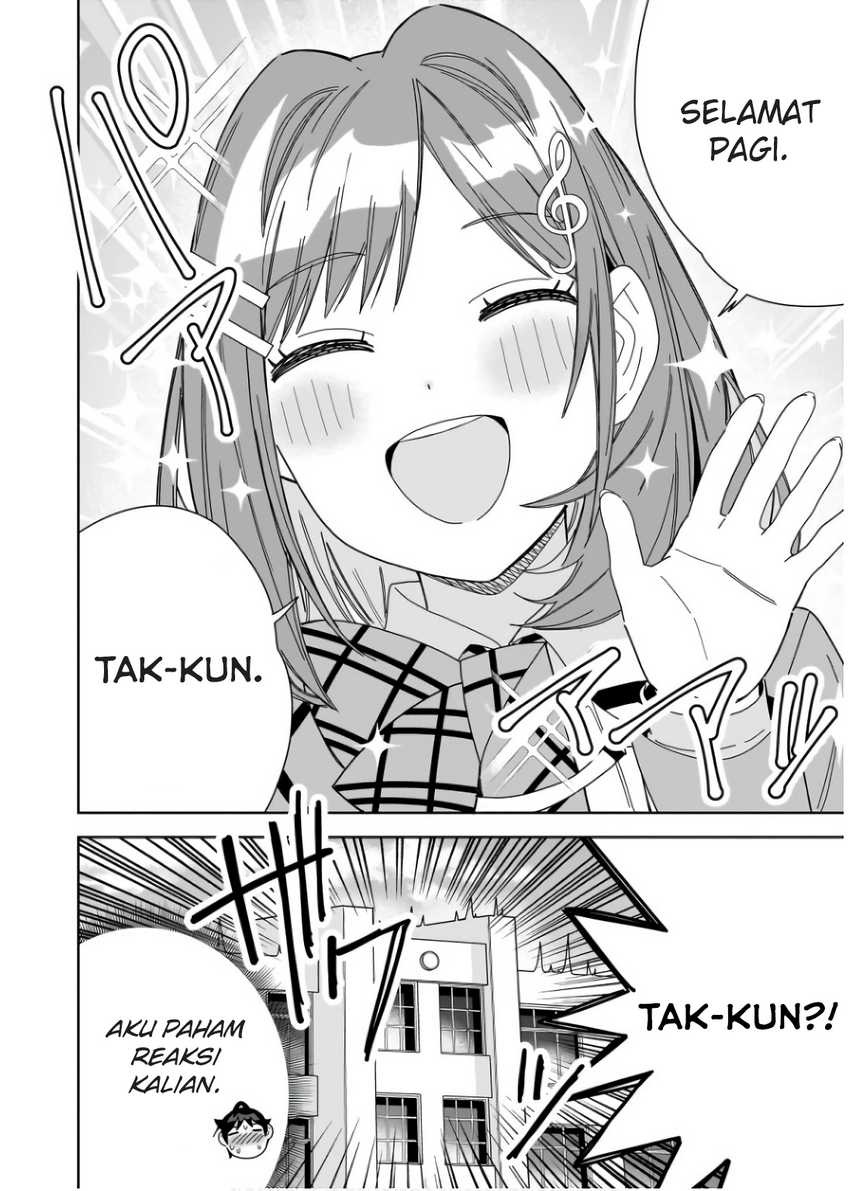 Classmate no Moto Idol ga, Tonikaku Kyodou Fushin Nan desu Chapter 7 Gambar 10