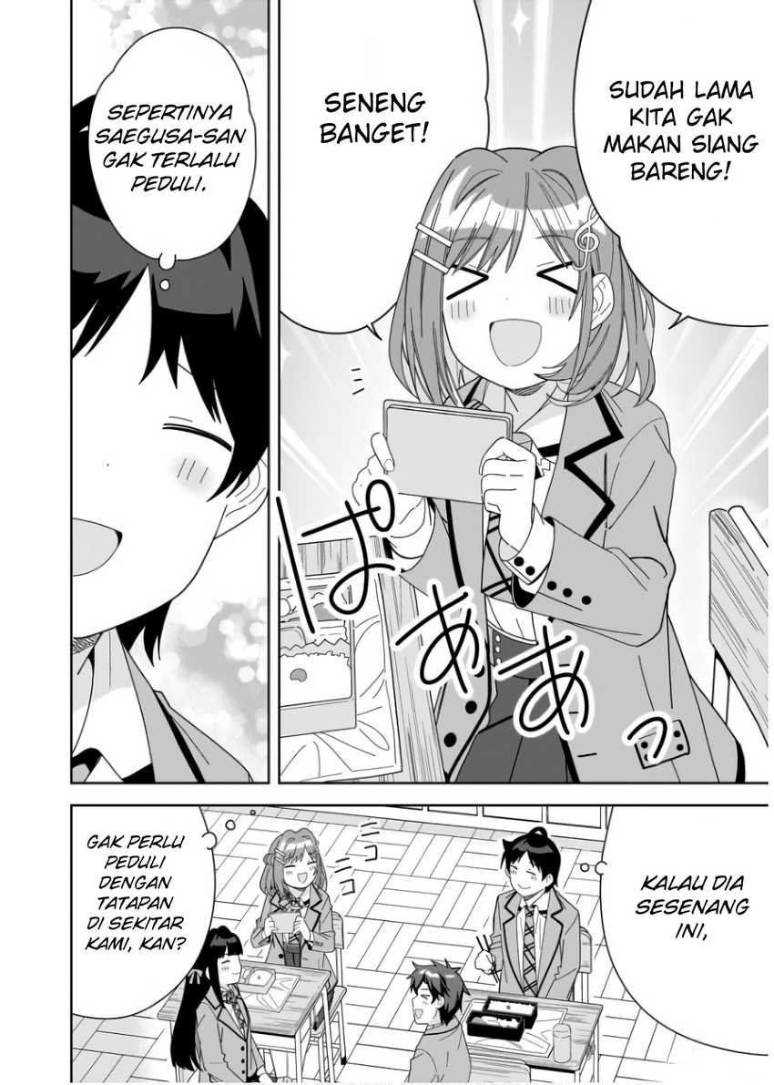 Classmate no Moto Idol ga, Tonikaku Kyodou Fushin Nan desu Chapter 7 Gambar 14