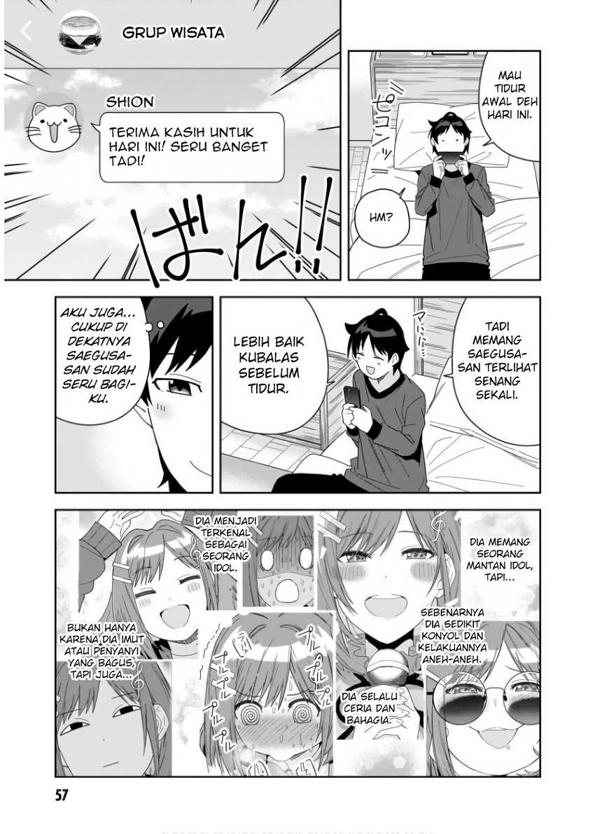 Classmate no Moto Idol ga, Tonikaku Kyodou Fushin Nan desu Chapter 7 Gambar 21