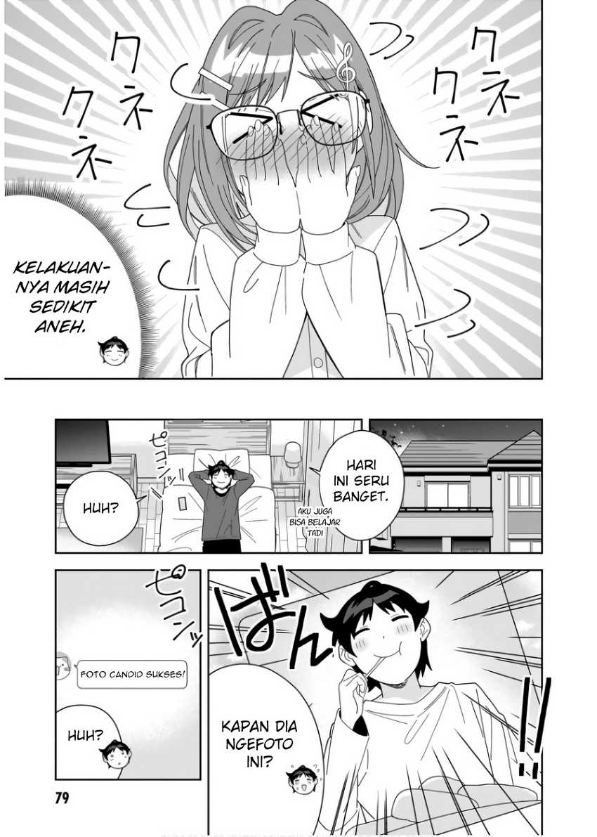 Classmate no Moto Idol ga, Tonikaku Kyodou Fushin Nan desu Chapter 8 Gambar 15